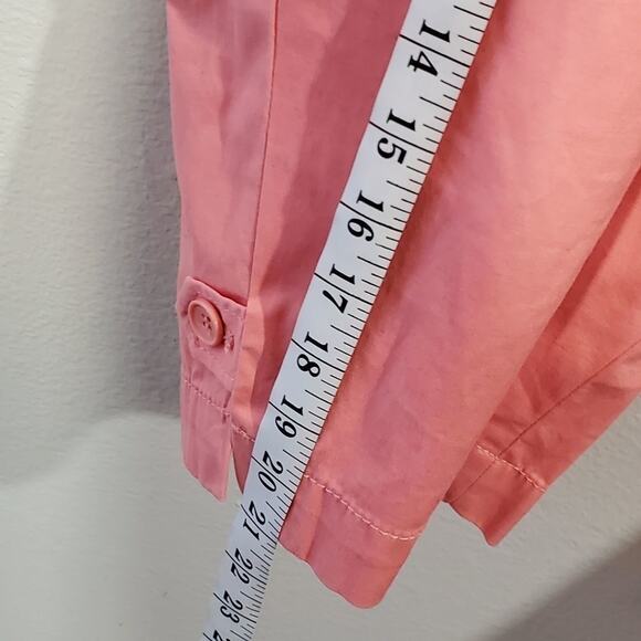 Talbots perfect crop coral plus size 22W petite - Picture 4 of 7